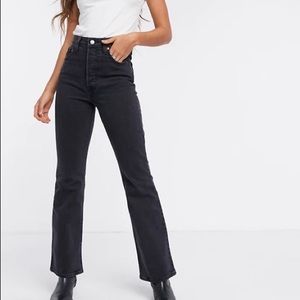 Levi’s black ribcage bootcut jeans - 25